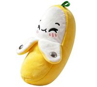 Xepasiay Banana Interactive Plush Toy | Soft Realistic Fruit Shape Doll | Touch Sensitive Musical Sensory Toy | Stuffed Animal Music Piano Toys | For Early Learning, Parent-Child Play, Birthday Gift