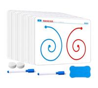 Xepasiay Left and Right Brain Development Card - Interactive Fun Learning Toy - Left and Right Brain Development Toys - for Sensory Activities Motor Skills Executive Indoor Classroom Home School