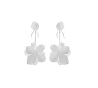 Xerling Boho Flower Dangle Drop Earrings Fashion Oversized Floral Statement Earrings Multi-colored Blossom Earrings for Women, Plastic, No Gemstone