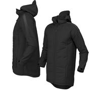 Xero Degrees Youth Edge Series Team Insulated ¾ Length Sideline Sub Jacket {XO-CH894Y} - Black - Youth Medium (YMD)