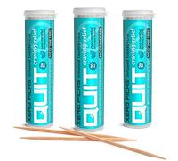 Xero Picks Quit - Infused Flavored Toothpicks - 60 Picks - 3 Pack - Cool Mint Menthol, Non-GMO Kosher Vegan
