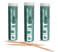 Xero Picks Quit Infused Flavored Toothpicks - Craving Relief (3 Pack, Matcha) Non-GMO Kosher Vegan