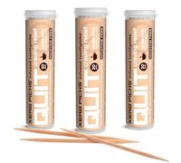 Xero Picks Quit Infused Flavored Toothpicks - Craving Relief (3 Pack of 20 Picks per, Vanilla Latte)