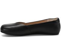 Xero Shoes Barefoot Shoes for Women | Phoenix Leather Flats | Zero Drop, Wide Toe Box, Minimalist | Smooth Black, 5 UK