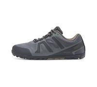 Xero Shoes Men's Mesa Trail WP Shoe - Waterproof Barefoot Trail Runner, Steel Gray/Asphalt, 9 UK