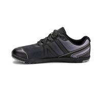 Xero Shoes Women's HFS II Road Running Shoes Barefoot Shoe with Wide Toe Box, Zero Drop Heel Running Shoes for Women Black/Frost Gray, Size 7 UK