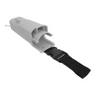 XERO Window Cleaning Holster and Belt- Detachable Side Bucket on a Belt Squeegee Holder and Tool Belt- Gray