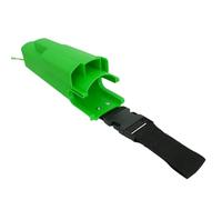 Xero Window Cleaning Holster- Detachable Side Bucket on a Belt Squeegee Holder and Tool Belt -Green