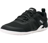 Xero Shoes Prio Running Shoes for Women Zero Drop, Wide Toe Box, Barefoot Women's Running, Walking, Workout, and Gym Shoes Black/White, Size 4.5 UK