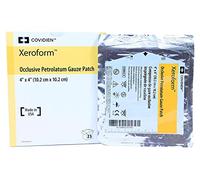Xeroform Petrolatum Dressing Patch - 4 X 4 Inches, 25 ea (1 Pack)