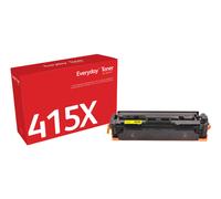 Compatible Everyday by Xerox Yellow Toner with HP 415X (W2032X), High Capacity