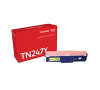 Everyday Yellow Toner compatible with Brother TN-247Y, High Yield