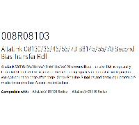 Xerox AltaLink C8100 C8200 & B8100 Second Bias Transfer Roll - 008R08103