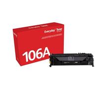 Everyday Black Toner compatible with HP 106A (W1106A), Standard Yield
