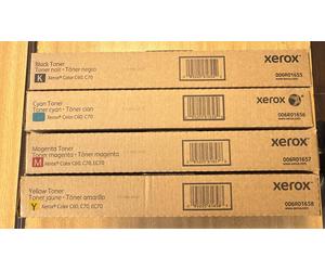 Xerox CMYK Toner Set for Color C60/C70 006R01655, 006R01656, 006R01657, 006R0165