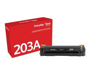 Xerox Everyday Compatible HP 203A CF540A Black Toner, Standard Capacity