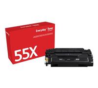 Xerox Everyday Compatible HP 55X CE255X Black Toner, High Capacity