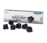 Xerox 108R00727 Original Xerox 6 Colorstix Solid Black Ink Wax Sticks, 6.8K Yield