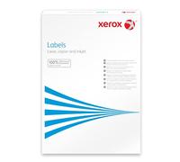 Xerox Monolaser Labels for Laser, Copier and Inkjet A4 210mm x 297mm Rounded Corners - 1 Label Per Sheet