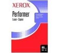 Xerox Performer 80 A4 White Paper. Recommended usage: Universal Paper size: A4 (210x297 mm) Sheets per pack: 500 sheets. Printing material whiteness: 140 CIE