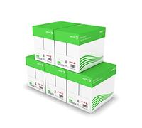 Xerox Recycled Paper 100% Recycled - 80 g/m² A4, 5 Boxes, 25 Reams of 500 Sheets - 12,500 Sheets, Off White Recycled (Light Grey)