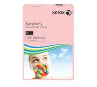 Xerox Symphony 80gsm Pastel Tints Pink A4 Copy Paper Single Ream (500 Sheets)