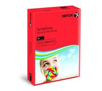 Xerox Symphony Coloured Paper Multifunctional Ream-Wrapped 80Gsm A4 Dark Red Ref 03R93954 500 Sheets