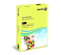 Xerox Symphony Coloured Paper Multifunctional Ream-Wrapped 80gsm A4 Yellow Ref 003R93975 [500 Sheets]