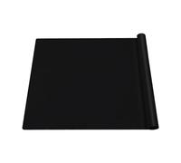 Xespis Silicone Mat Large 70 x 50 cm, Silicone Mat for Epoxy Resin, Craft Mat, Silicone Craft Mat, Painting Mat for Children, Multi-Purpose Non-Stick Non-Slip Silicone Underlay, Place Mat (Black)