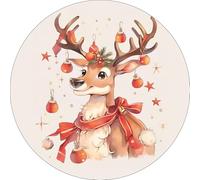 XESZIEO Round Rug,Area Rugs Living Room Bedroom Carpets Soft Short Pile Carpet for Dining Room Office Study Room，Red,Ø 150 cm