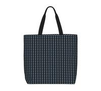 XEUYXF Blue Eyes Wolf1 Print Large Capacity Tote Shoulder Bag Lightweight Reusable For Shopping Travel Everyday
