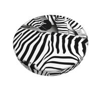 XEUYXF Zebra Print Soft Round Bar Chair Cushion Cover Circular Seat Protector Kitchen Office Decor