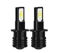 XEXJHQQ 2x H8 H11 LED Bulb 5202 880 881 H3 H16 JP 9005 HB3 9006 HB4 9145 Super Bright Car Fog Lights Day Driving Running Light 12V 6000K Front Fog Lamps(H3)