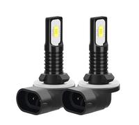 XEXJHQQ 2x H8 H11 LED Bulb 5202 880 881 H3 H16 JP 9005 HB3 9006 HB4 9145 Super Bright Car Fog Lights Day Driving Running Light 12V 6000K Front Fog Lamps(H*27/881)