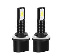 XEXJHQQ 2x H8 H11 LED Bulb 5202 880 881 H3 H16 JP 9005 HB3 9006 HB4 9145 Super Bright Car Fog Lights Day Driving Running Light 12V 6000K Front Fog Lamps(H*27/880)