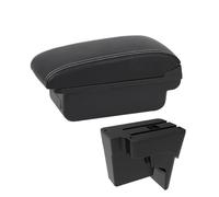 XEXJHQQ Automobile Arm Rest For Kia For K3 Car Interior Accessories Center Console Armrest Storage Box No Need To Drill Holes Will Not Damage The Car Armrests(C3 White line NoUSB)