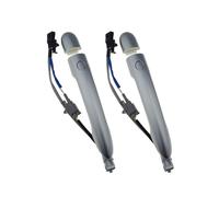 XEXJHQQ Car Side Door Handle for Koleos 2008-2024 Silver Outside Door Handle with Button Front Rear Left Or Right 80640JY01B 80640JY01A(Rear Pair)