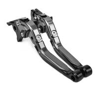 XEXJHQQ for CFMOTO CF 675SR 675SS SR SS Motorcycle Adjustable Aluminium Brake Clutch Levers Handle Clutch Brake Handlebar Master(Titanium-Black)