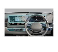 XEXJHQQ For Hyundai For IONIQ 5 2022-2024 TPU Screen Protector Film Car GPS Navigation Touch Display Navigation Screen Protector Tempered Glass Car GPS(Right steering wheel)