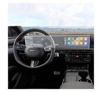 XEXJHQQ For Hyundai For Tucson 2024-2025 TPU Protective Film 12.3INCH Car Radio GPS Navigation Displayscreen Anti-scratch Navigation Screen Protector Tempered Glass Car GPS