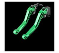 XEXJHQQ for Kawasaki for Versys for 1000 for KLZ1000 2012 2013 2014 Motorcycle Accessories Short Brake Clutch Lever Handles Clutch Brake Handlebar Master(Green)