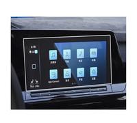 XEXJHQQ For VW For Golf 8 For MK8 For Life For GTI R 202002021 9H Tempered Glass Car Navigation DVD GPS LCD Guard Protective Navigation Screen Protector Tempered Glass Car GPS(Navigation)