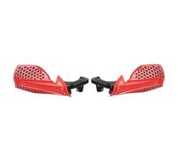 XEXJHQQ Handle Bar Hand Guards for 80-650CC XR CR for CRF 22MM Motorcycle Handguards for ABS Hand Guards Protection Racing Handguards Motorcycle(Red)