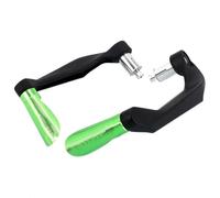 XEXJHQQ Handle Bar Hand Guards for Bajaj for Pulsar 200 NS/200 RS/200 AS Motorcycle Accessories CNC Handlebar Grips Brake Clutch Levers Guard Protector Handguards Motorcycle(Green)