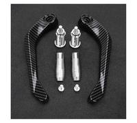 XEXJHQQ Handle Bar Hand Guards for Ducati for Hypermotard 950 1100 821 for EVO 796 939 Motorcycle CNC Handlebar Grips Brake Clutch Levers Guard Protector Handguard Handguards Motorcycle(Silver)