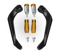 XEXJHQQ Handle Bar Hand Guards for YZFR3 for YZF R3 for YZF-R3 2015 2016 2017 2018 2019 2020-2024 Handlebar Grips Brake Clutch Levers Guard Protector Handguard Handguards Motorcycle(Gold)
