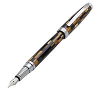 Xezo Urbanite - Pluma estilográfica (estilo retro, color marrón urbanita)