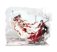 XFApreal Heaven Official‘s Blessing Tian Guan Ci Fu Xie Lian Hua Cheng Acrylic Stand Anime Anime Acrylic Standee Decoration (xinkuanhuacheng)