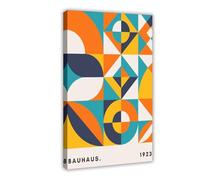 XFATGIA Bauhaus Poster Canvas Poster Wall Art Decor Print Picture Paintings for Living Room Bedroom Decoration 16x24inch(40x60cm)
