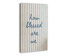XFATGIA College-style Jesus Poster with Blue Bible Print And Fashionable Scripture Wall Canvas Poster Wall Art Decor Print Picture Paintings for Living Room Bedroom Decoration 16x24inch(40x60cm)